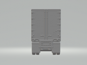 Trailer box reefer Modello di stampa 3D