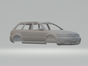 Audi rs4 3D 打印模型