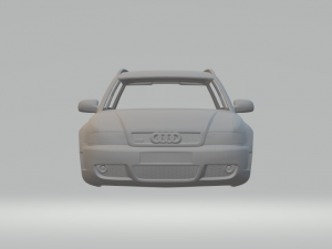 Audi rs4 3D 打印模型