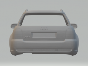 Audi rs4 3D 打印模型