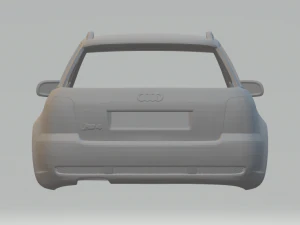 Audi rs4 3D Print Model