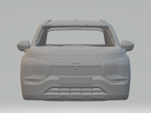 Mitsubishi outlander 2022 Modèles 3D en vedette