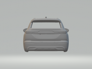 Mitsubishi outlander 2022 Modèles 3D en vedette