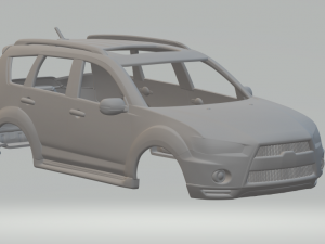 Mitsubishi outlander gt 10 Modelo de impresión 3D