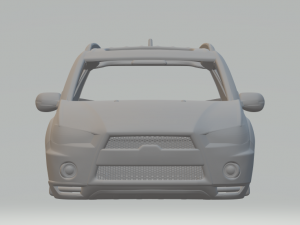 Mitsubishi outlander gt 10 3D Print Model
