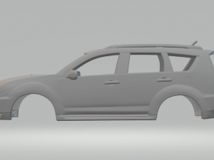Mitsubishi outlander gt 10 3D Print Model