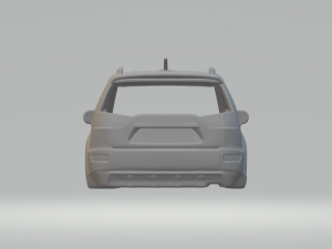 Mitsubishi outlander gt 10 3D Print Model