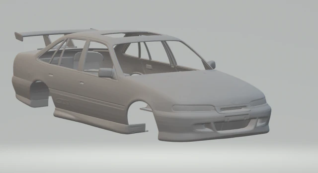 Holden HSV GTS-R 3D Print Model .c4d .max .obj .3ds .fbx .stl .blend 