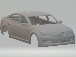 Hyundai equus 2014 3D Print Model