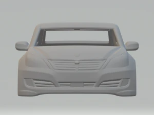 Hyundai equus 2014 3D Print Model