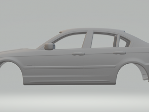 3 seires e46 1998 -2001 3D 프린트 모델