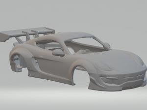 Porsche cayman gts custom 3D Print Model