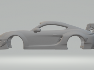 Porsche cayman gts custom Modello di stampa 3D