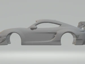 Porsche Cayman gts personalizado Modelo de Impressão 3D
