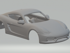 Porsche cayman gts 15 Modello di stampa 3D