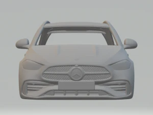 Mercedes-AMG C63 S Station 3D Print Model