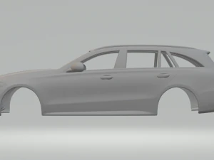Mercedes-AMG C63 S Station 3D Print Model