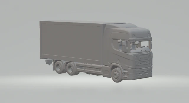 SCANIA NEXT GENERATION R 3D Print Model .c4d .max .obj .3ds .fbx .stl .blend