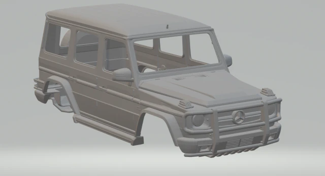 Mercedes benz class g 3D Print Model .c4d .max .obj .3ds .fbx .stl .blend 