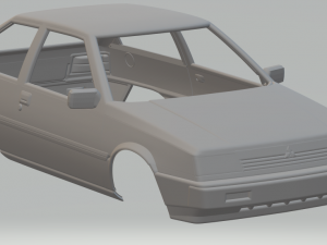 Mitsubishi colt 84 3D-Druckmodell