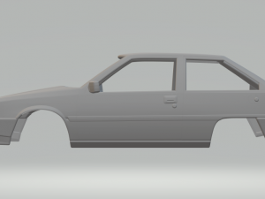 Mitsubishi colt 84 3D Print Model