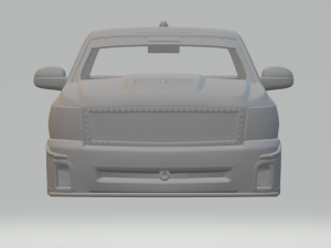 Chevrolet silverado drift Model Cetak 3D