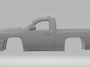 Chevrolet silverado drift 3D Print Model