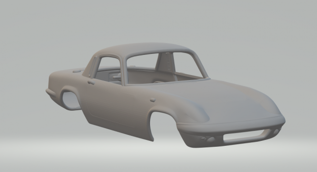 Lotus elan Model do druku 3D .c4d .max .obj .3ds .fbx .stl .blend 