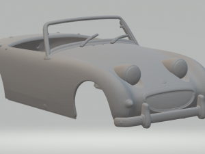 Austin-healey sprite 3Dプリントモデル