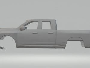 Dodge ram custom 3D Print Model