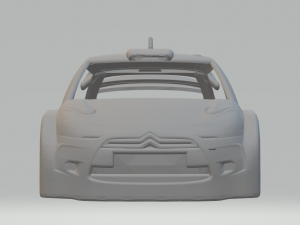 Citroen ds3 rally car 3Dプリントモデル
