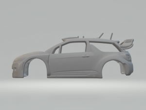 Citroen ds3 rally car 3Dプリントモデル