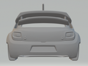 Citroen ds3 rally car 3Dプリントモデル