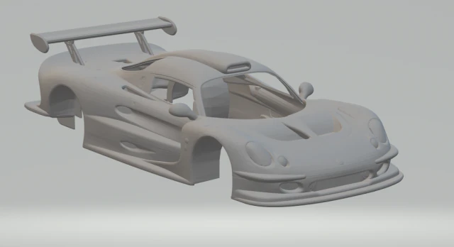 Lotus elise 3D Print Model .c4d .max .obj .3ds .fbx .stl .blend 
