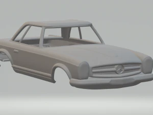 Mercedes BenzSL-class Mk4 1963 3D Print Model