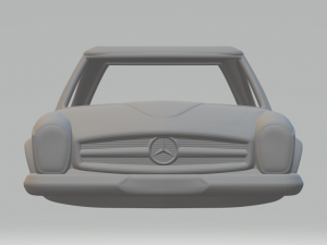 Mercedes BenzSL-class Mk4 1963 Modèles 3D en vedette