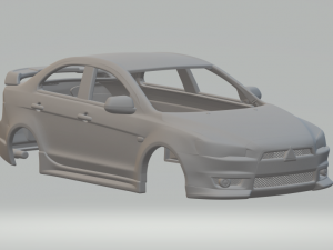 Mitsubishi Lancer gt 3D Print Model