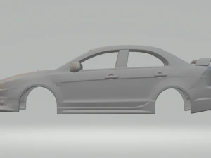 Mitsubishi Lancer gt 3D Print Model
