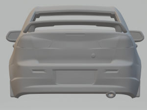 Mitsubishi Lancer gt 3D Print Model