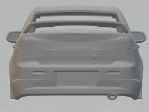 Mitsubishi Lancer gt 3D Print Model
