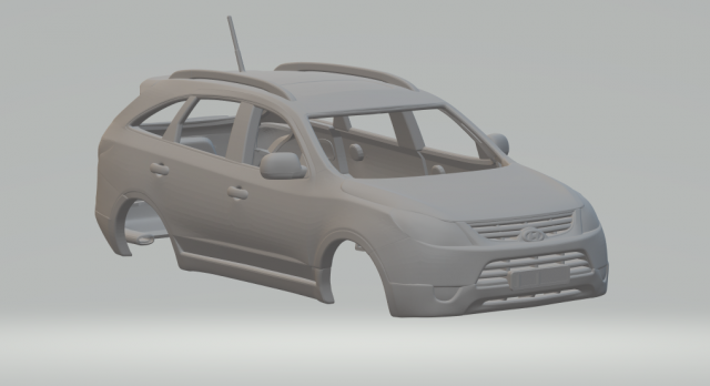 Hyundai vera cruz ix55 3D 打印模型 .c4d .max .obj .3ds .fbx .stl .blend