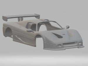 Ferrari f50 competizione 3Dプリントモデル