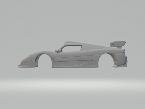Ferrari f50 competizione 3Dプリントモデル