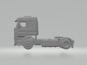 Scania 113 4x2 3D Принт Модель