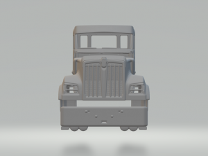 Cabin kenworth w990 day cab 3D Print Model