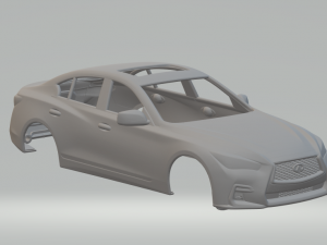 Infiniti q50 3Dプリントモデル