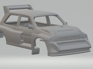 Mg metro 6 rally car Modello di stampa 3D