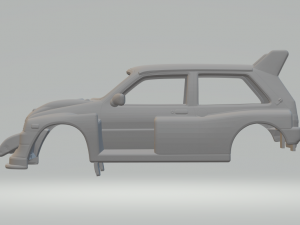 Mg metro 6 rally car 3D Print Model