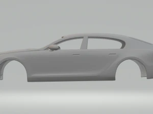 Bugatti Galibier 3D Print Model
