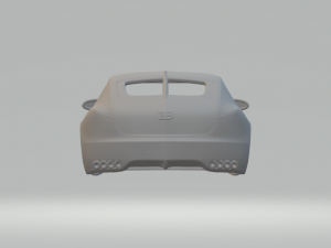Bugatti Galibier 3D Print Model